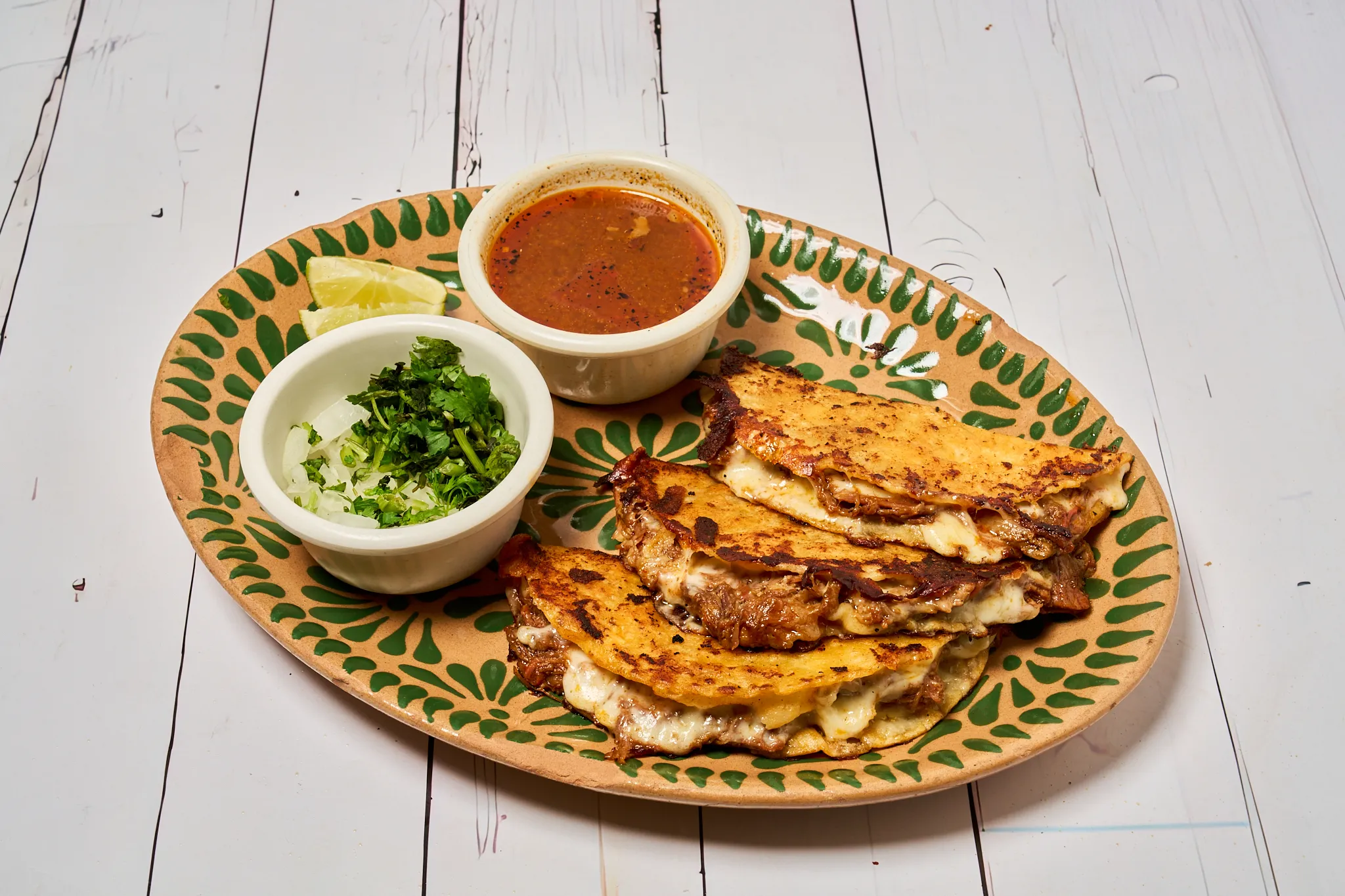 Quesabirria at Los Pastores